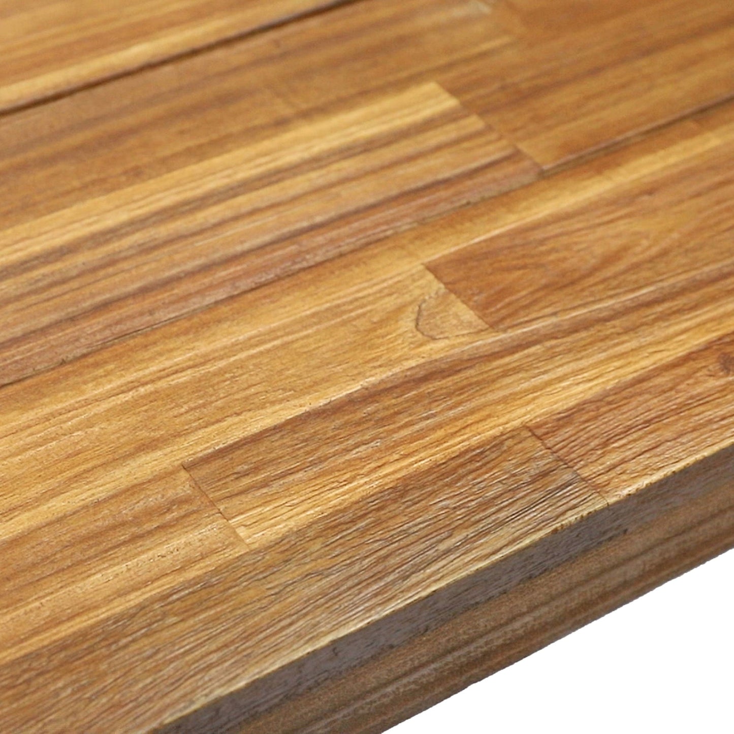 Tranquilizer Outdoor Acacia Wood Bench With Slat Panel Design
