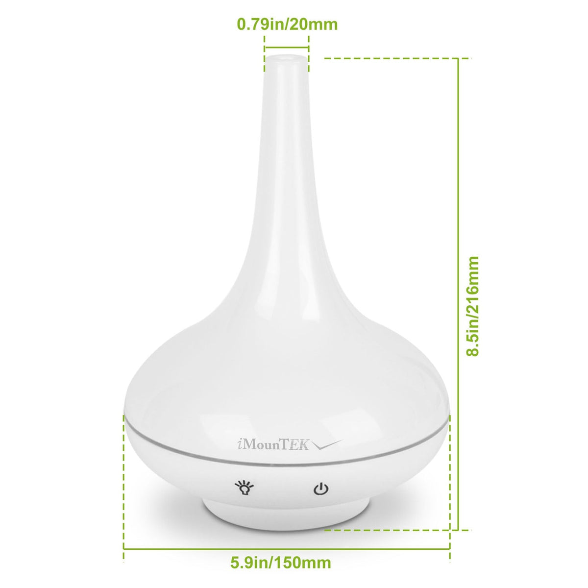 200ml Cool Mist Humidifier Ultrasonic Aroma Essential Oil Diffuser w/7 Color LED Lights Waterless Auto Off for Office Home Room Study Yoga Spa