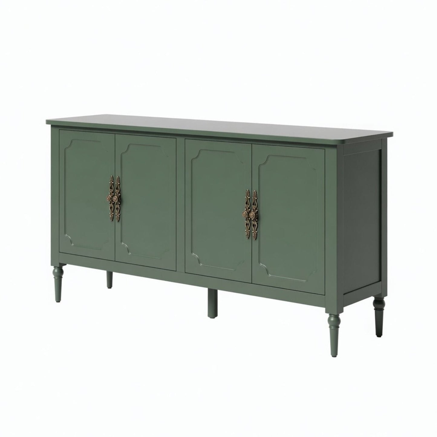 Vintage Buffet Cabinet With Adjustable Shelves