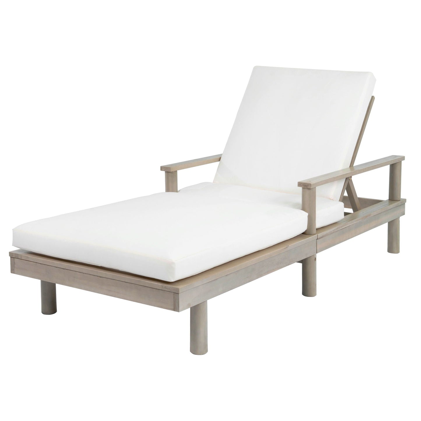 5 Position Adjustable Outdoor Chaise Lounge