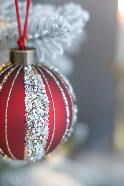 Christmas Ball Ornaments Tree Ornaments For Holiday Party Decorations