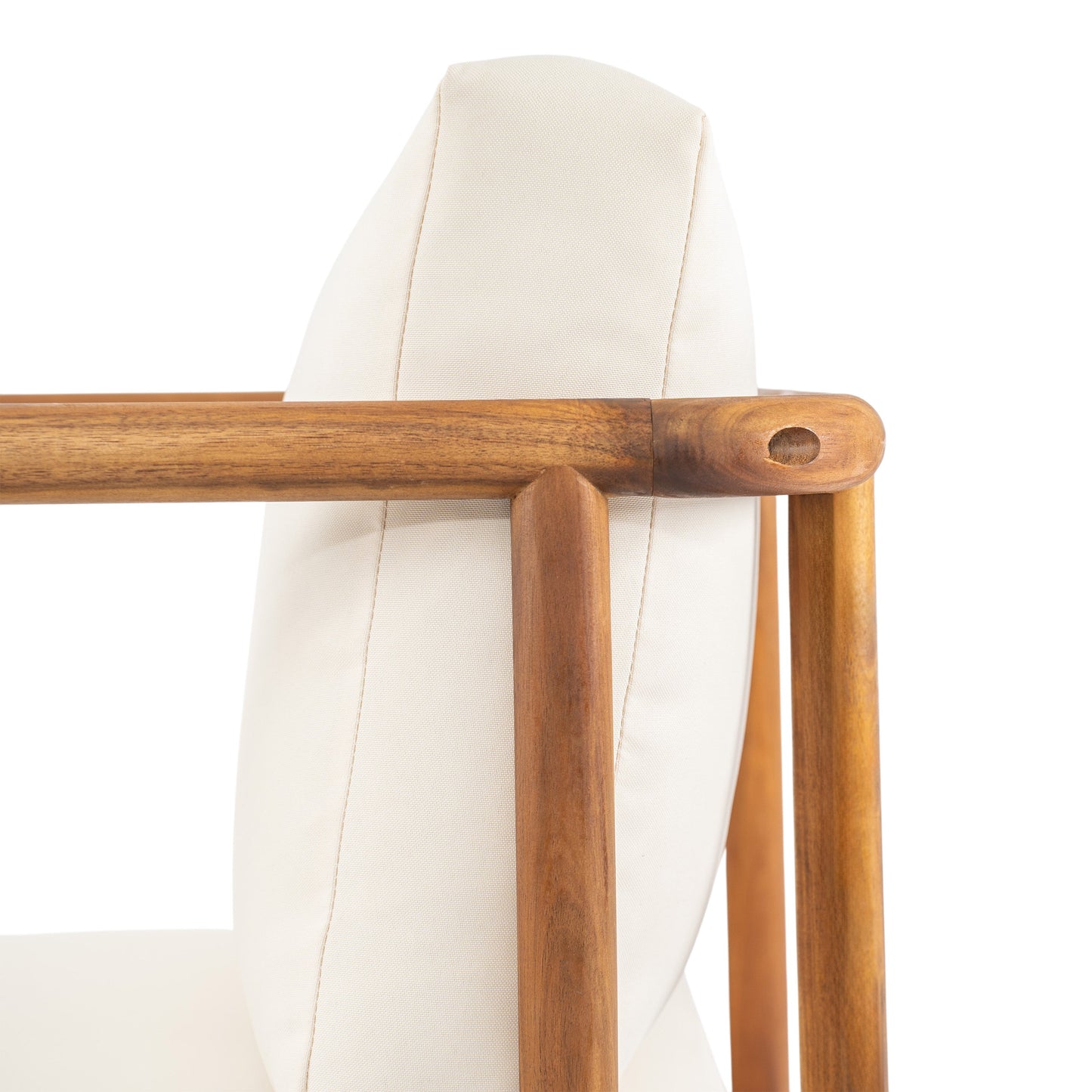 Canape Acacia Club Chair with Water-Repellent Cushion