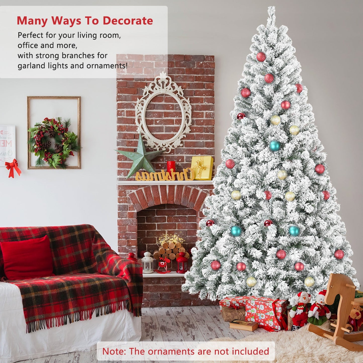 5FT Flocked Christmas Tree