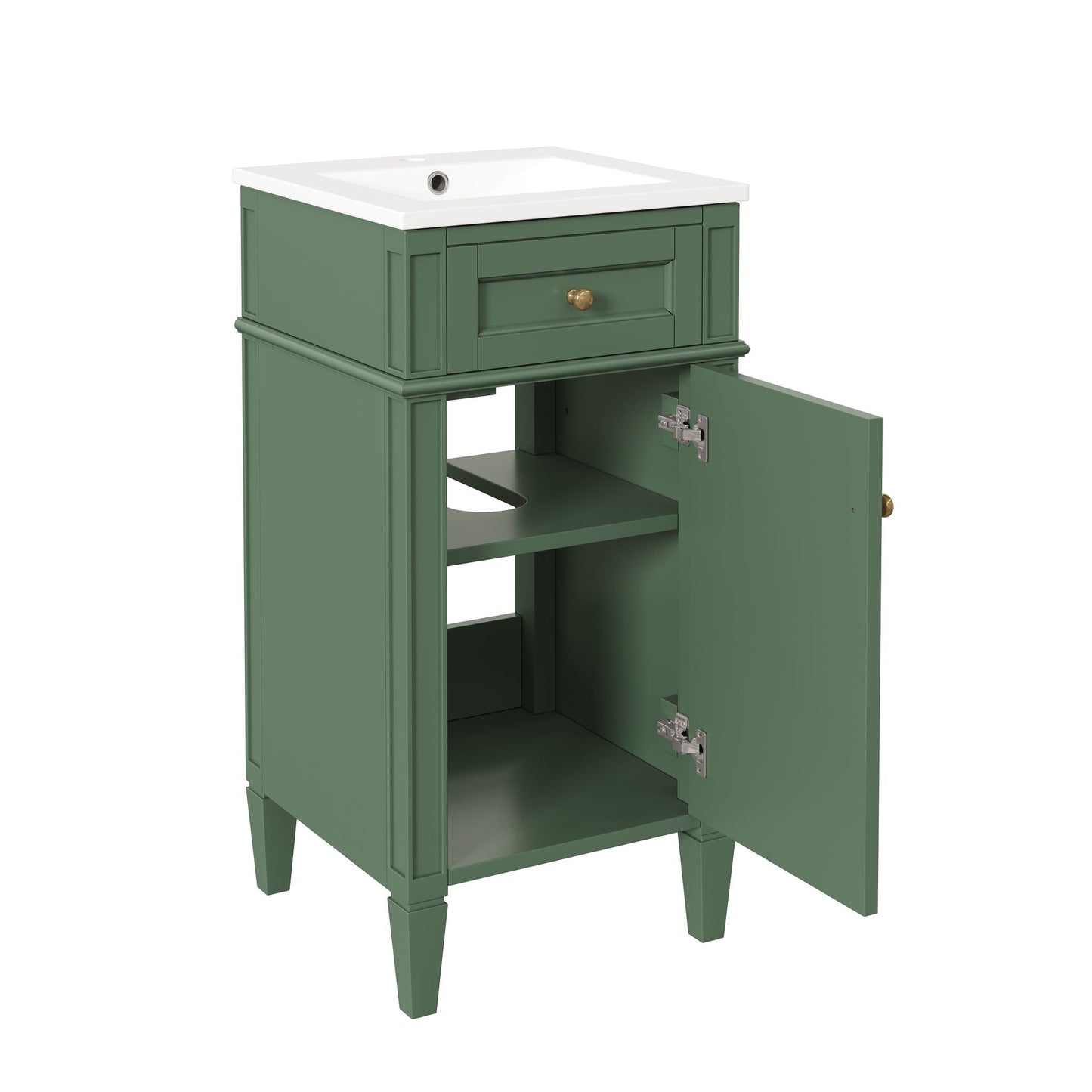 French Style Bathroom Vanity With Sink