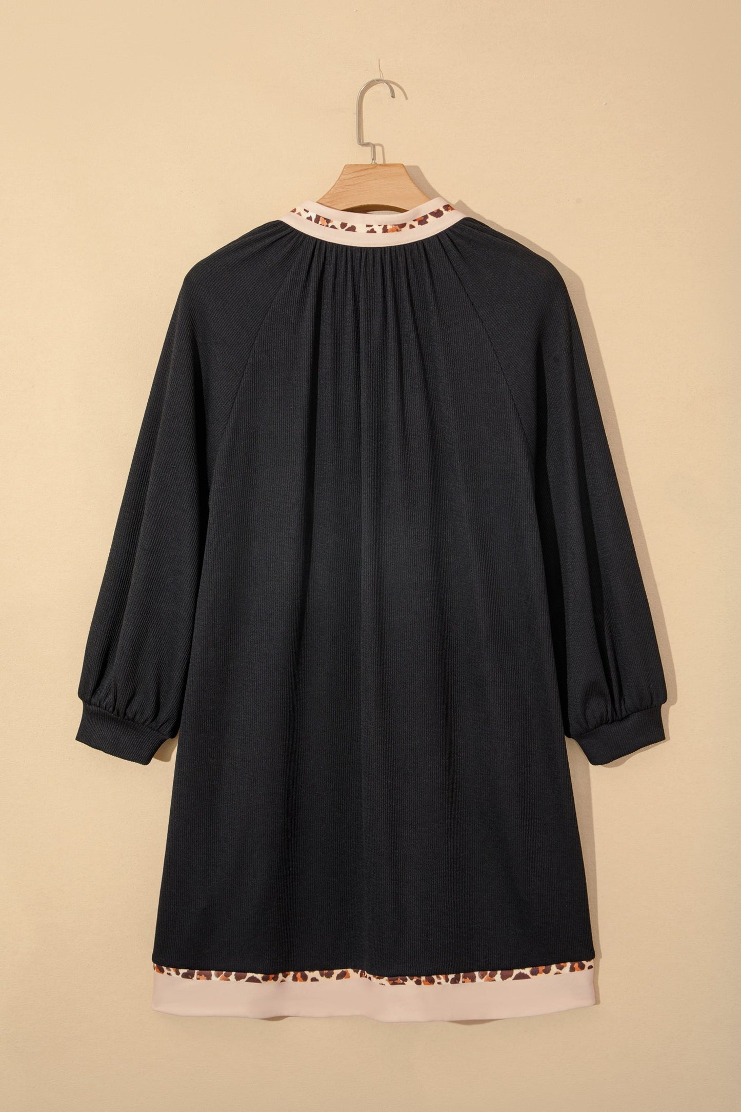Ainsley Block Trim Ribbed PLUS Dress