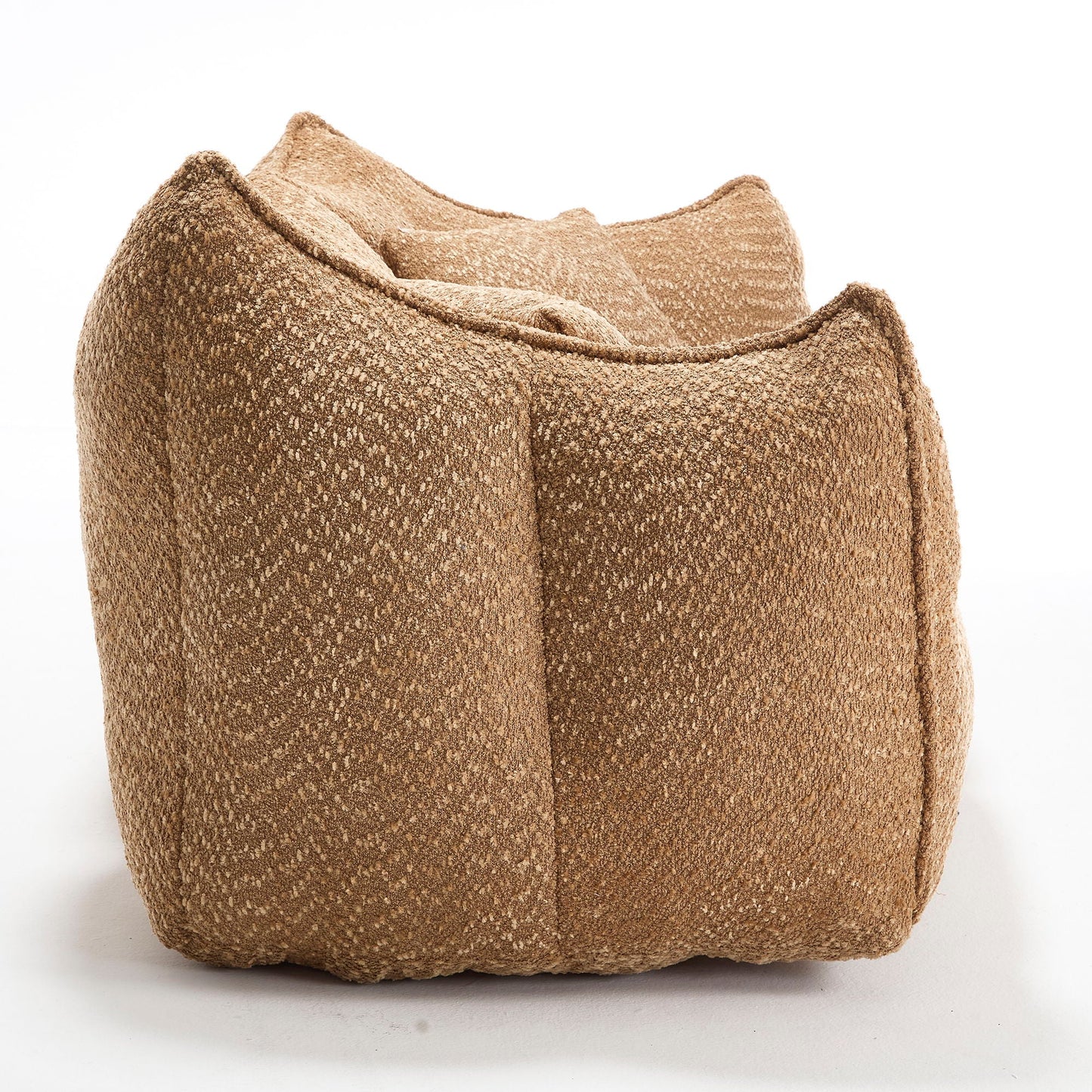 Comfortable Dual Beanbag Chair With High Resilience Foam Core For 2 People