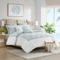 Duvet Cover Mini Set White Full/Queen