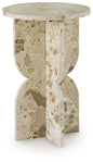 Treygan - Accent Table - Beige