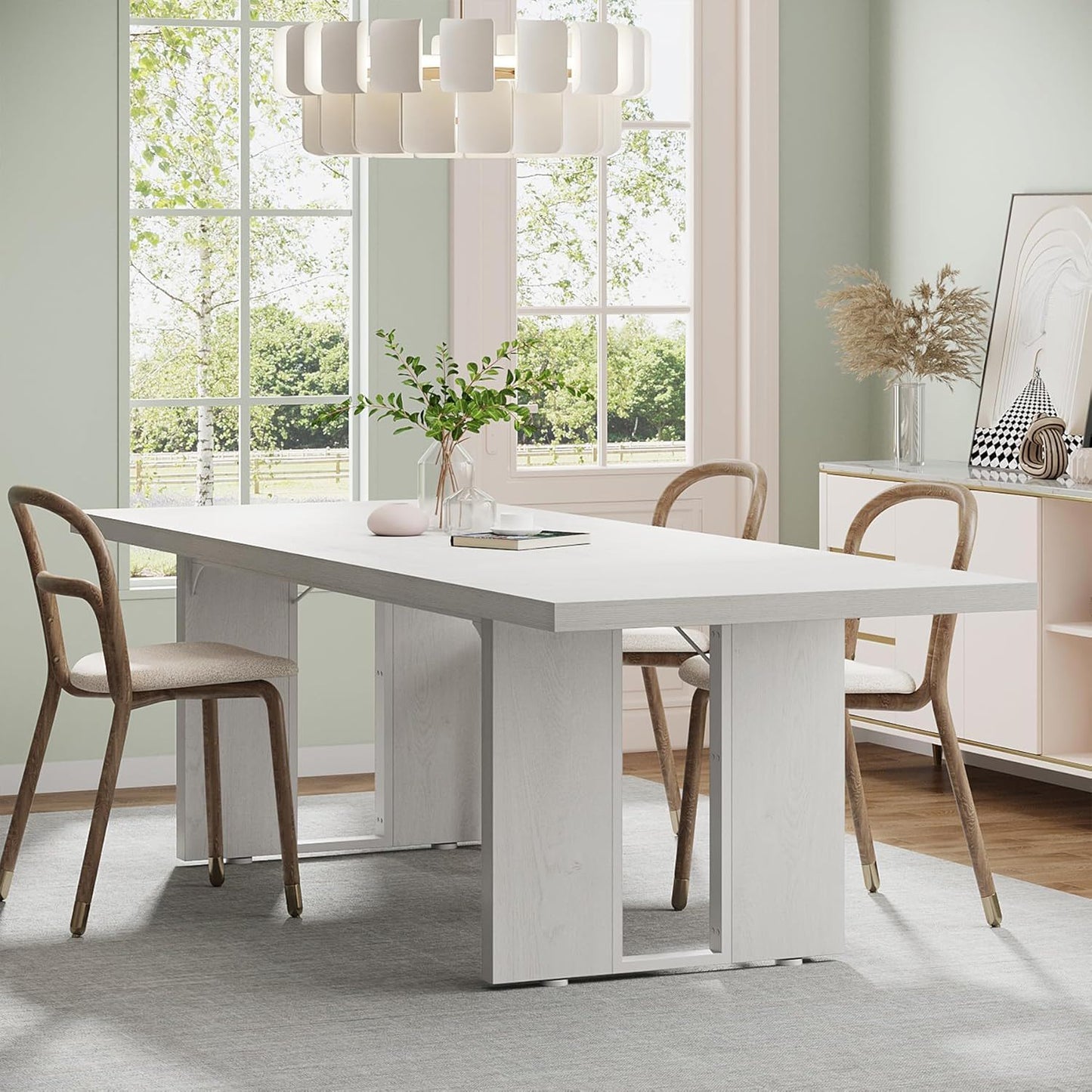 Large Rectangular Kitchen Table