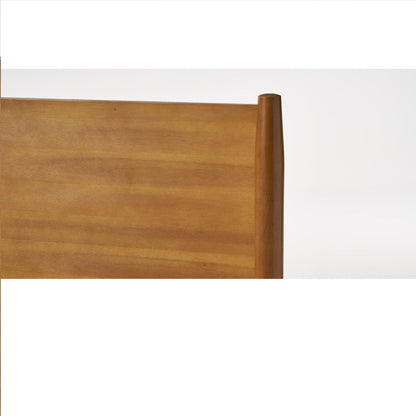 Okioki Mid-Century Wood Bed