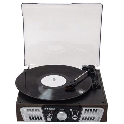 Victor Lakeshore 5-in-1 Hybrid BT Turntable System Espresso - Refurbished