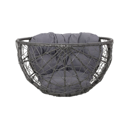 Cosmos - Round Hammered Iron Teardrop Chair