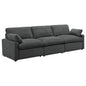 Collins Modular Power Sofa Dark Grey