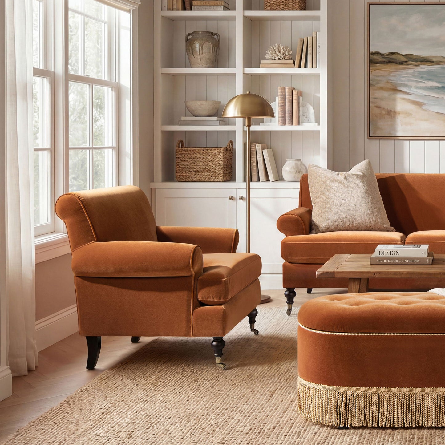 Alana Lawson - Accent Arm Chair Casters