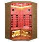 5-Person Hemlock Far-Infrared S Model Sauna