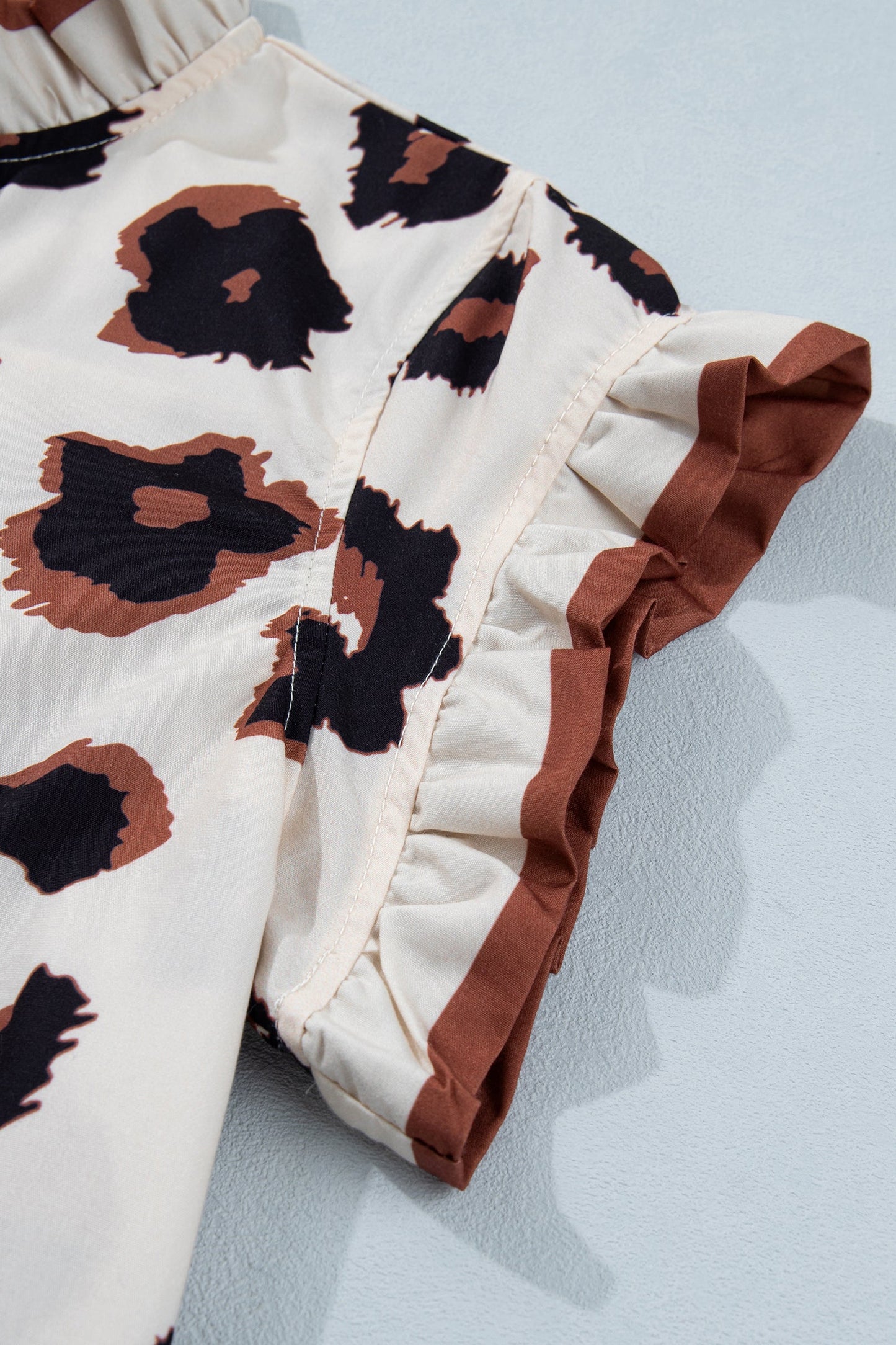 Mariana Ruffle Sleeve Summer Blouse
