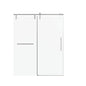 Frameless Single Sliding Shower Doors With Towel Rail & Handle