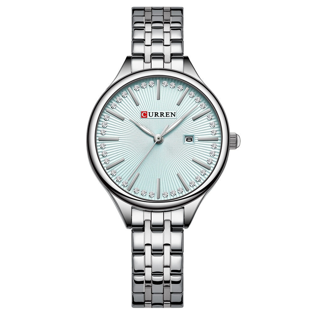 Womens Waterproof Simple Bar-Clasp Watch