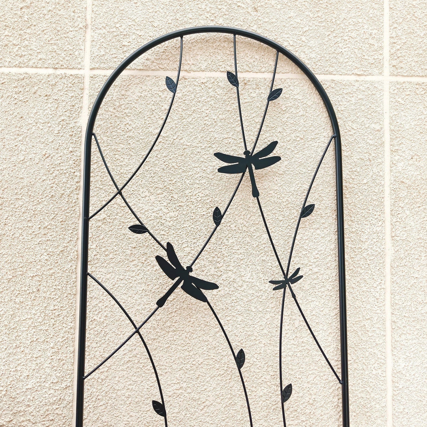 2 Pack Metal Garden Trellis 71" x 19.7" Rustproof Trellis for Climbing Plants