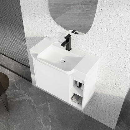 28'' Wall-Mounted Bathroom Vanity