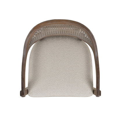Americana - Mid-Century Modern Cane Back Counter Stool