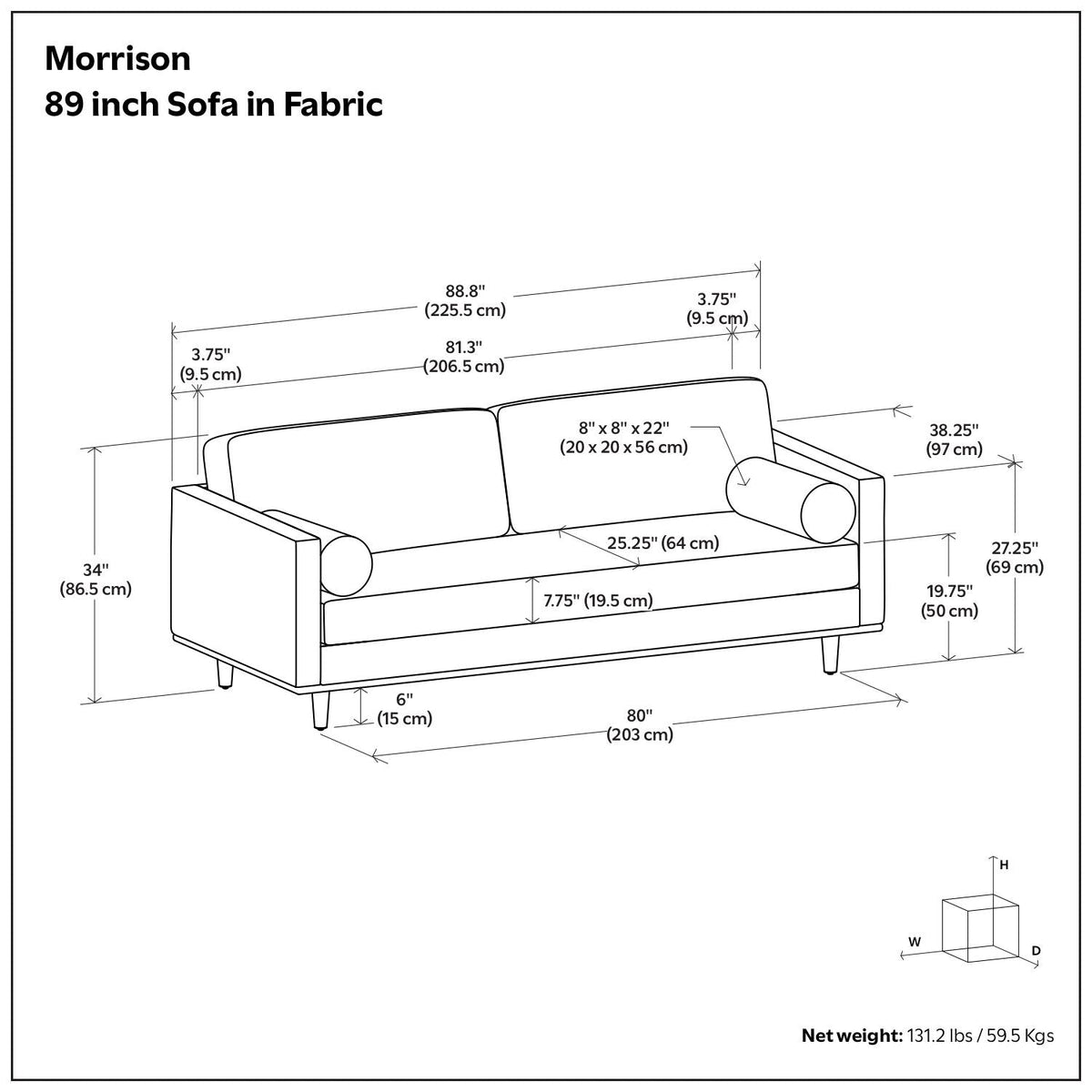 Morrison - Upholstered Sofa