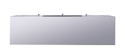 Noralie Mirrored & Faux Diamonds TV Stand (Assembled)