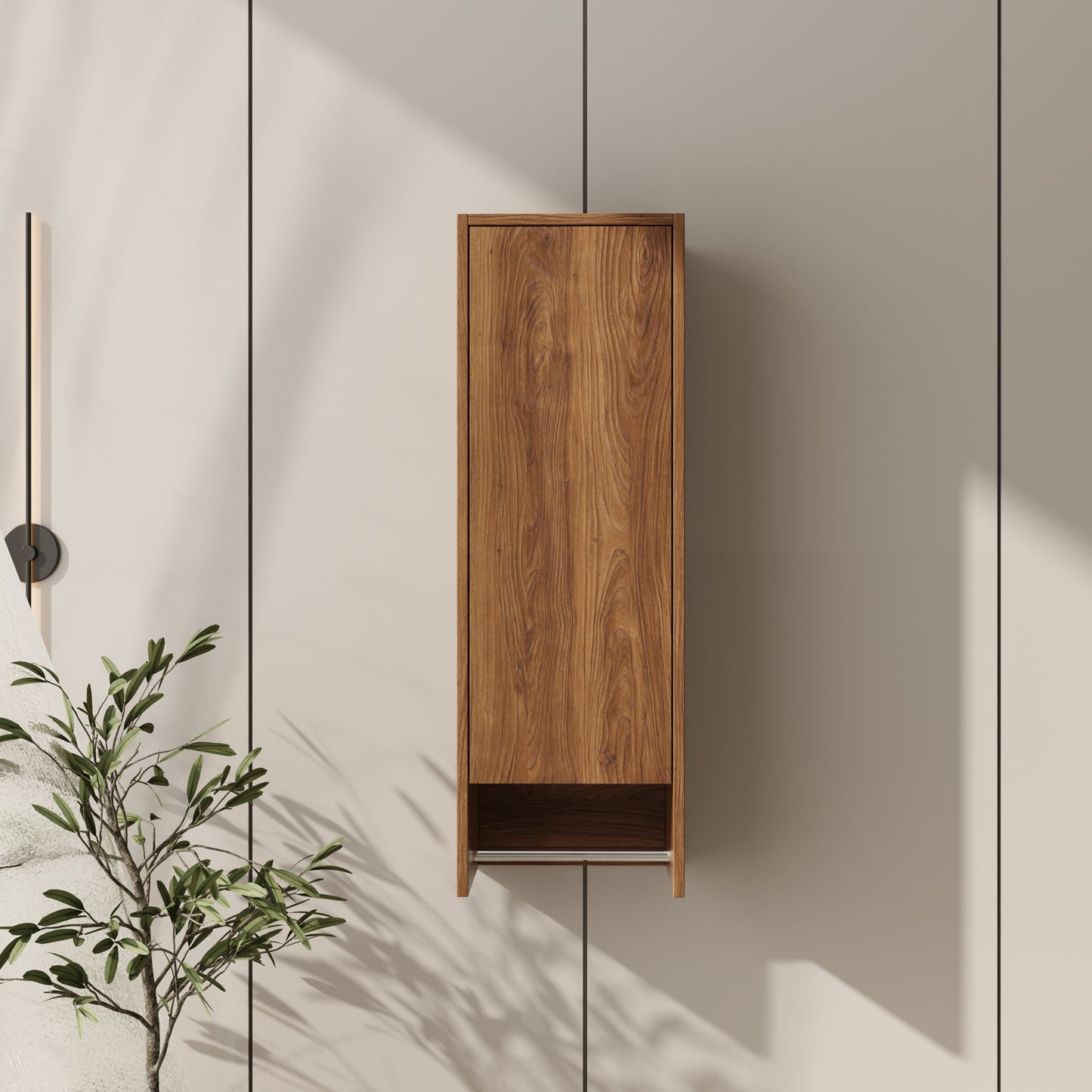 12 Inch Small Wall Mounted Side Cabinet