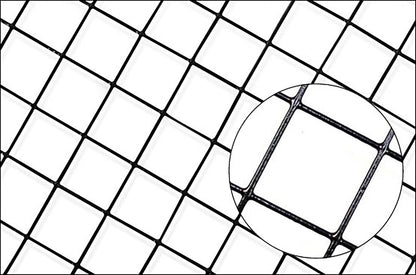 Black Hardware Cloth 5 ft × 100 ft, 19 Gauge 1/2 Inch