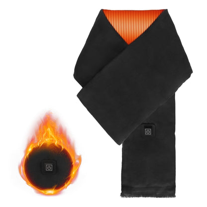 USB Heated Winter Scarf – Unisex, 3 Heat Modes, for Outdoor Sports