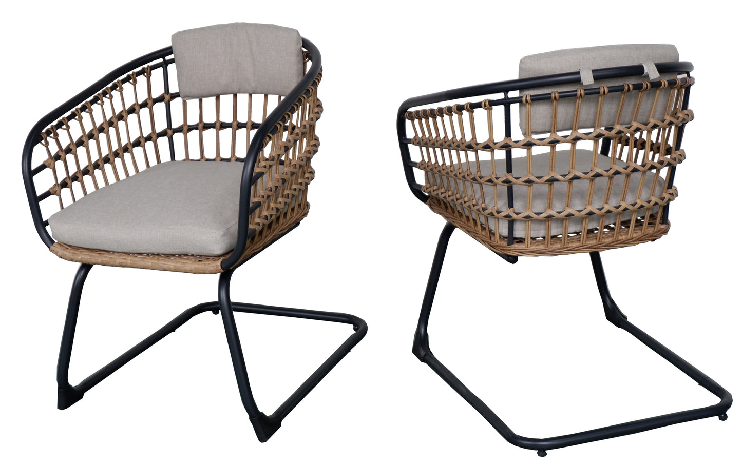 Wicker Dining Chair Set of 2