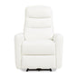Bloomy - High Back Power Recliner Motion Chair - Chiffon White