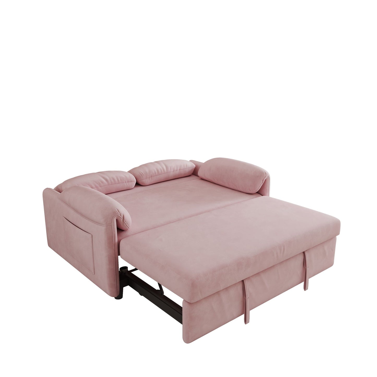 Sofa, Dual Purpose Lounge With Retractable Queen Size Bed