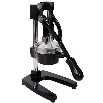 Cast Iron Citrus Juicer, Extra-Large Commercial Grade Manual Hand Press