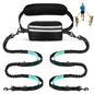 New Product With Waist Bag Running Leash Amazon Pet Leash Cross-Border Sports Running Leash