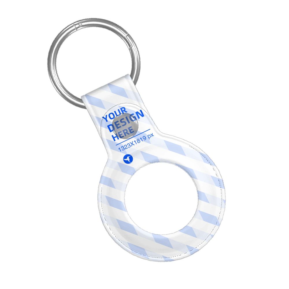 Wear-resistant PU Quick Installation AirTag Leather Cover