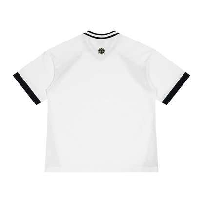 Loki & Ivy Unisex Color Block V-Neck T-Shirt