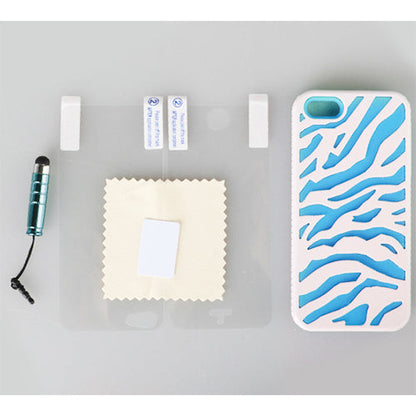 Zebra Case with Stylus & Screen Protector