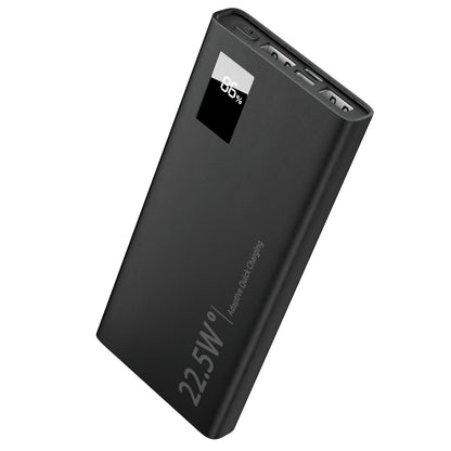 10000Mah Power Bank Portable Charger External Battery Pack 22.5W Super Fast Charging PD &QC 3.0 with LED Display Fit for iPhone Samsung