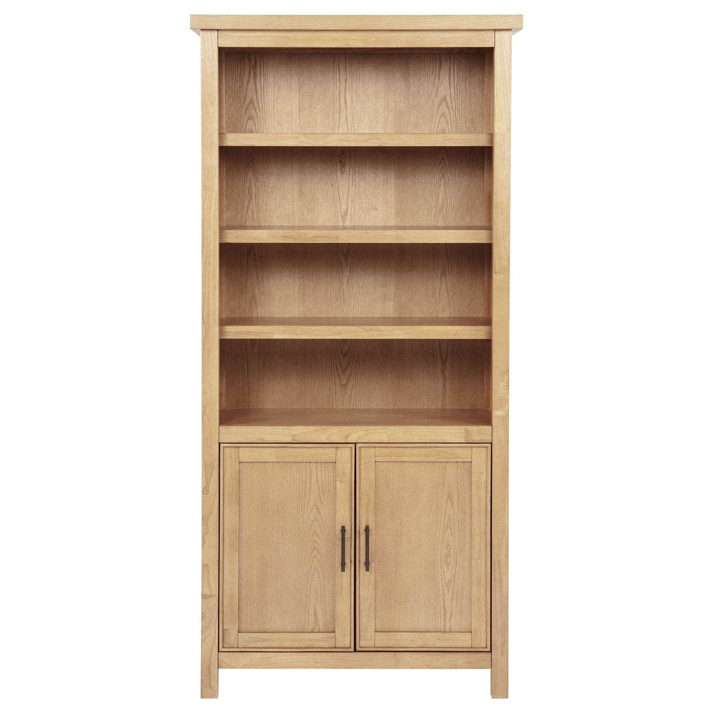 Vermes 72-inch 2-door Home Office Cabinet Bookcase Light Ash