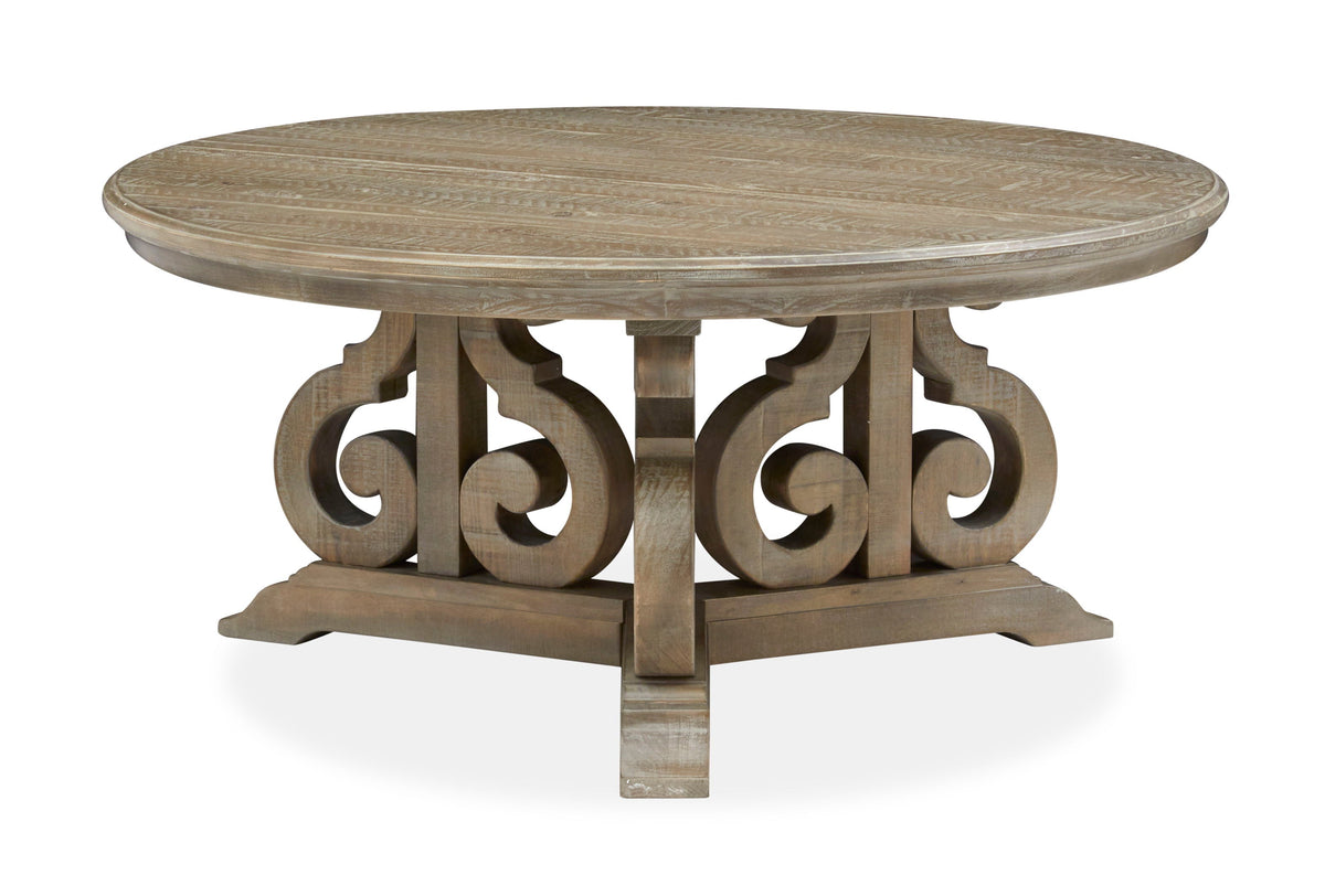 Tinley Park - Round Cocktail Table - Dove Tail Gray