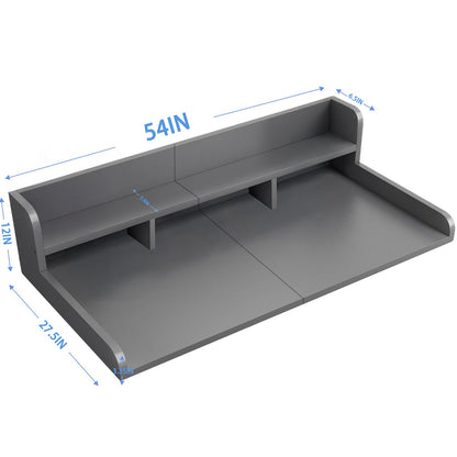 Washer Dryer Countertop with Non-slip Pads, Gray