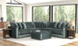 Remington - Modular Sofa And Cocktail Ottoman - Pine