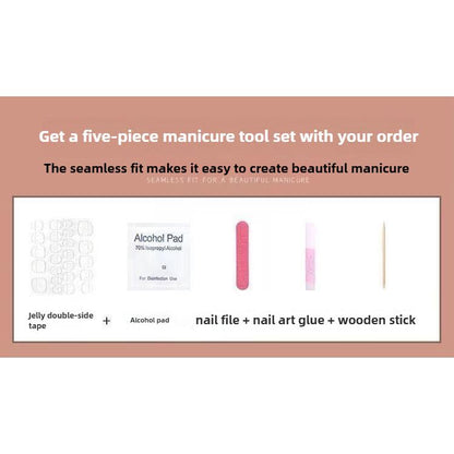 1056- Handmade press on nails fake nails removable Handmade Drawing Nails