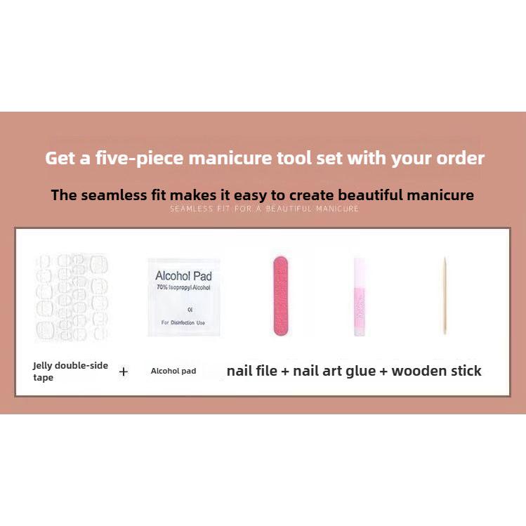 1050- Handmade press on nails fake nails removable Handmade Drawing Nails