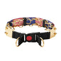 Stainless Steel Medium-to-Large Spike Dog Training Collar For Huskies And Dobermans