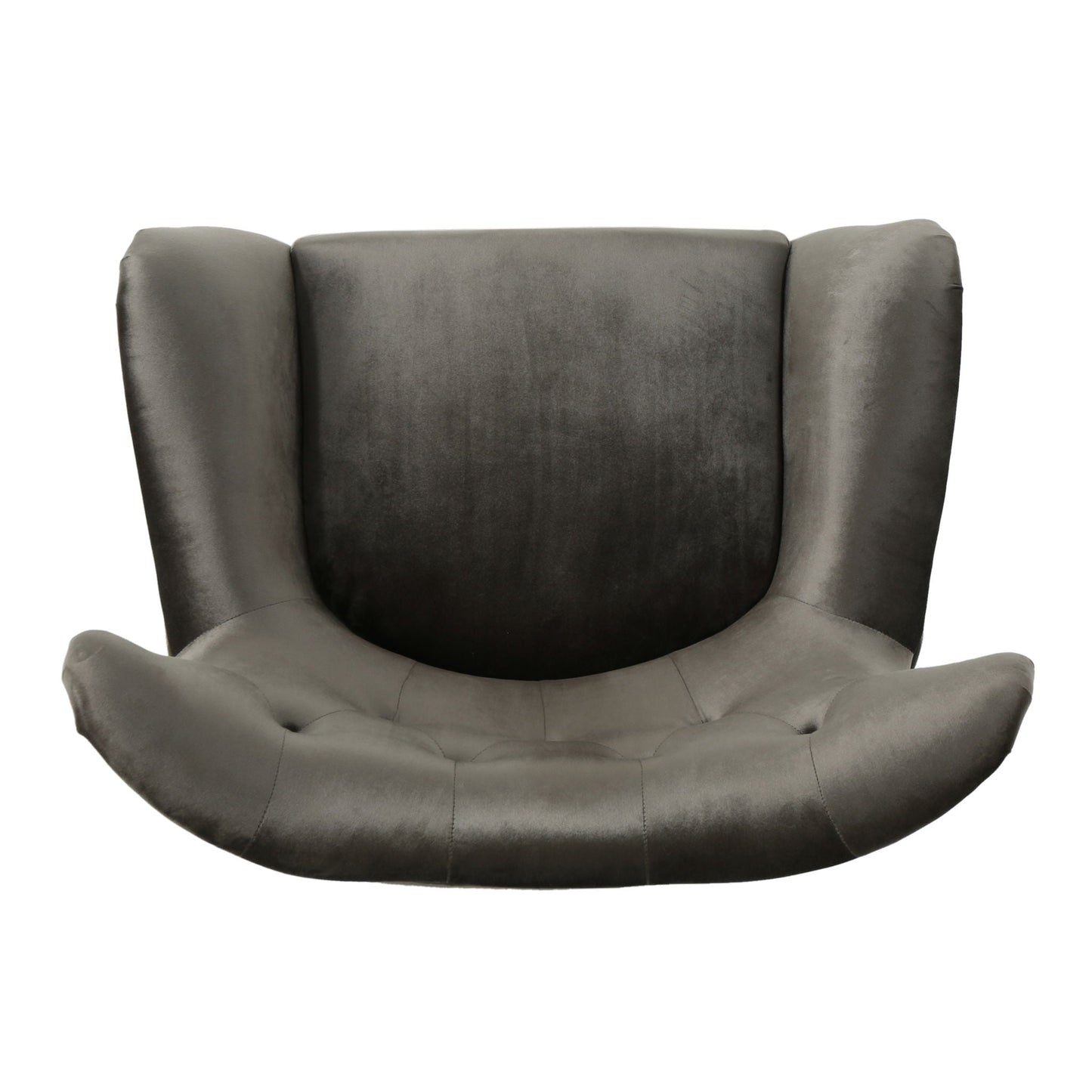 Alyssa Mid Century Upholstered Arm Chair With Wingback Design