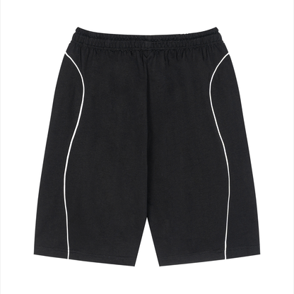 Loki & Ivy Men's Piping Drawstring Shorts