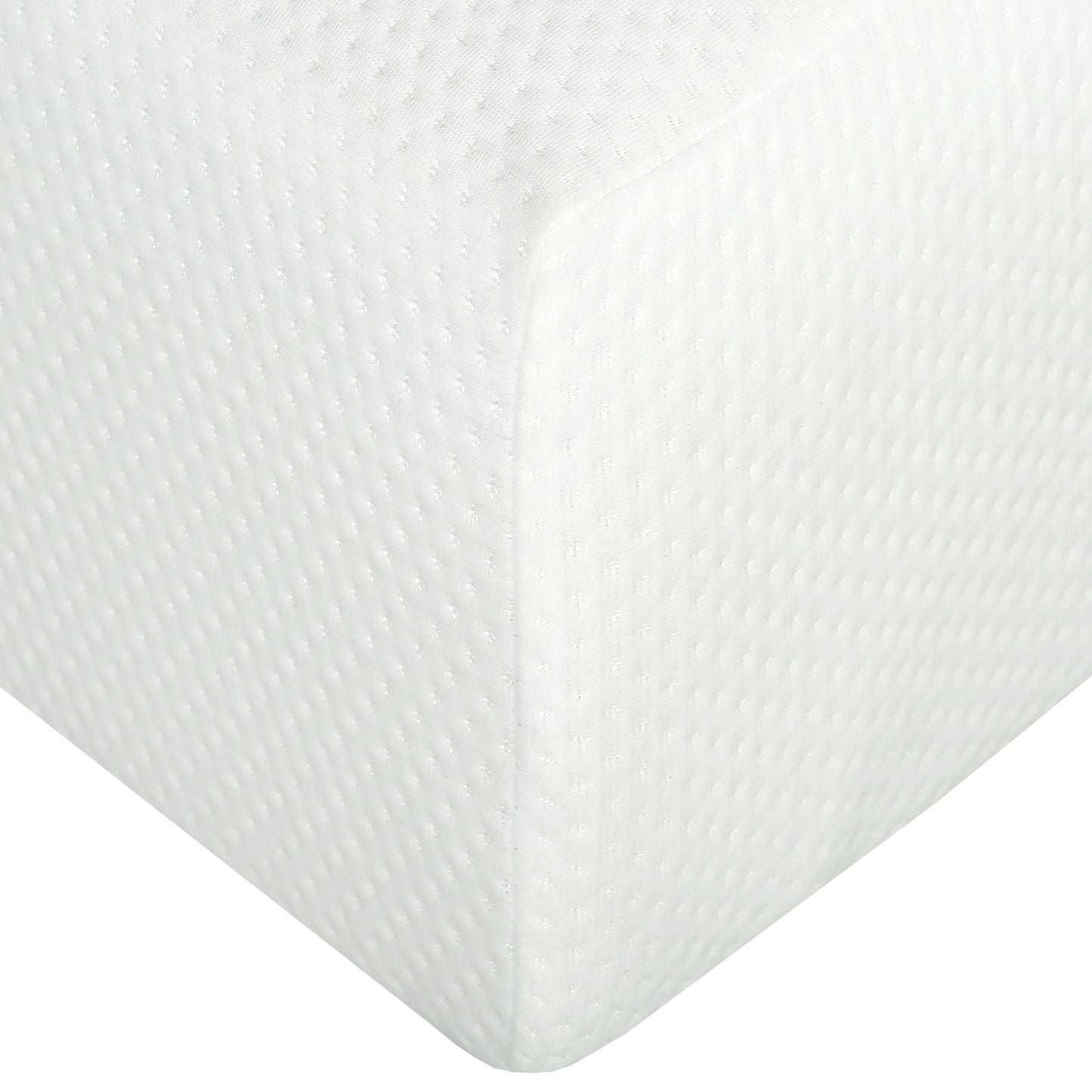 10" Plush Gel Memory Foam Mattress Bed With Cooling Technology, Aloe Vera Cover