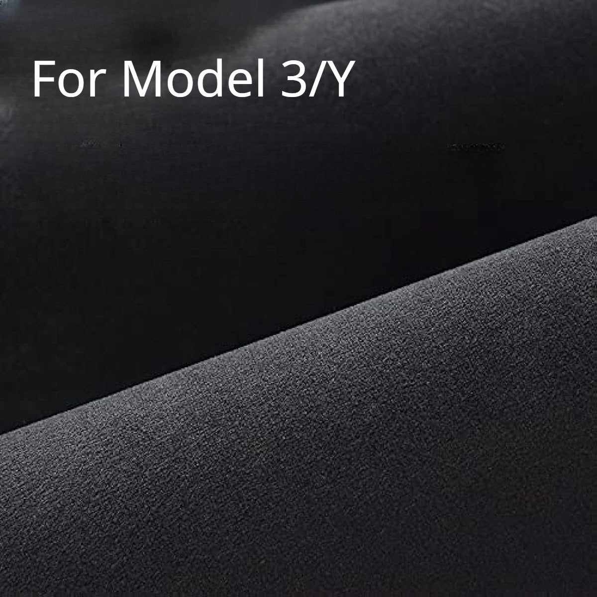 Dashboard Blackout Mat for Model 3/Y Anti-Glare Flannel Dash Cover